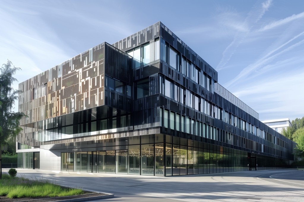 Immeuble de bureaux moderne — immobilier d’entreprise SNG Pro